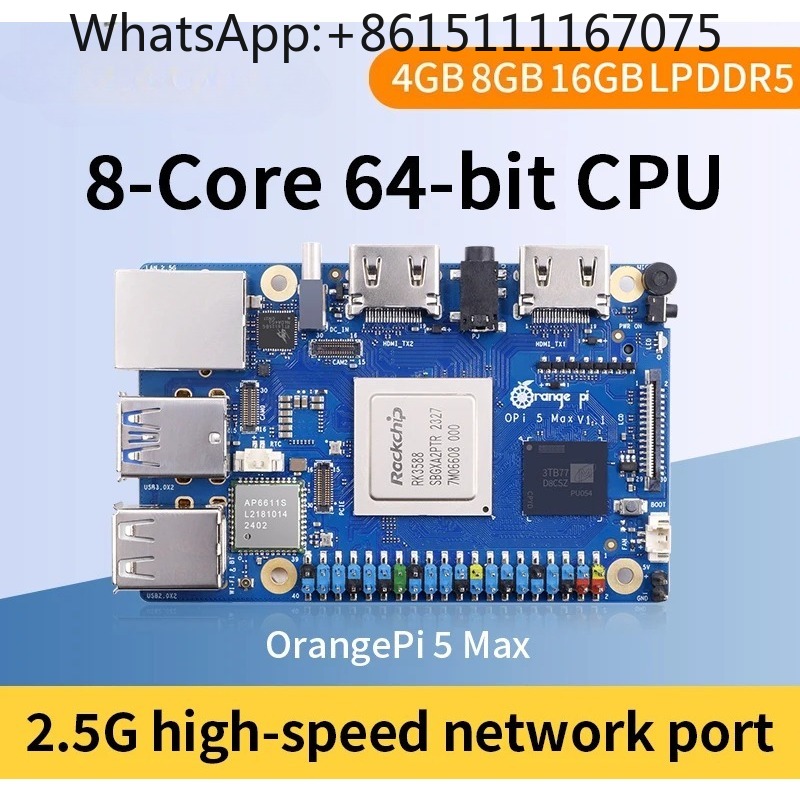 Orange Pi 5 Max RK3588 SBC 8G/ - đánh giá và giá Orange Pi 5 Max Rk3588