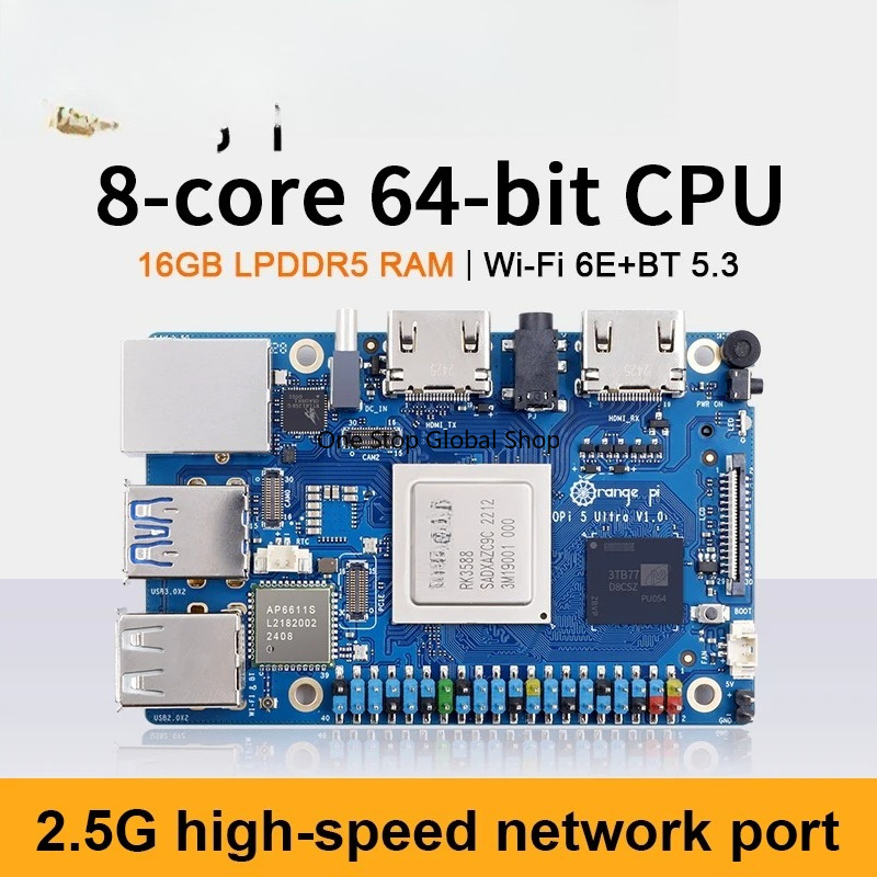 Pi 5 Ultra 16g Ram Rk3588 Ddr5 - đánh giá và giá Rk3588 Mini Pc Board