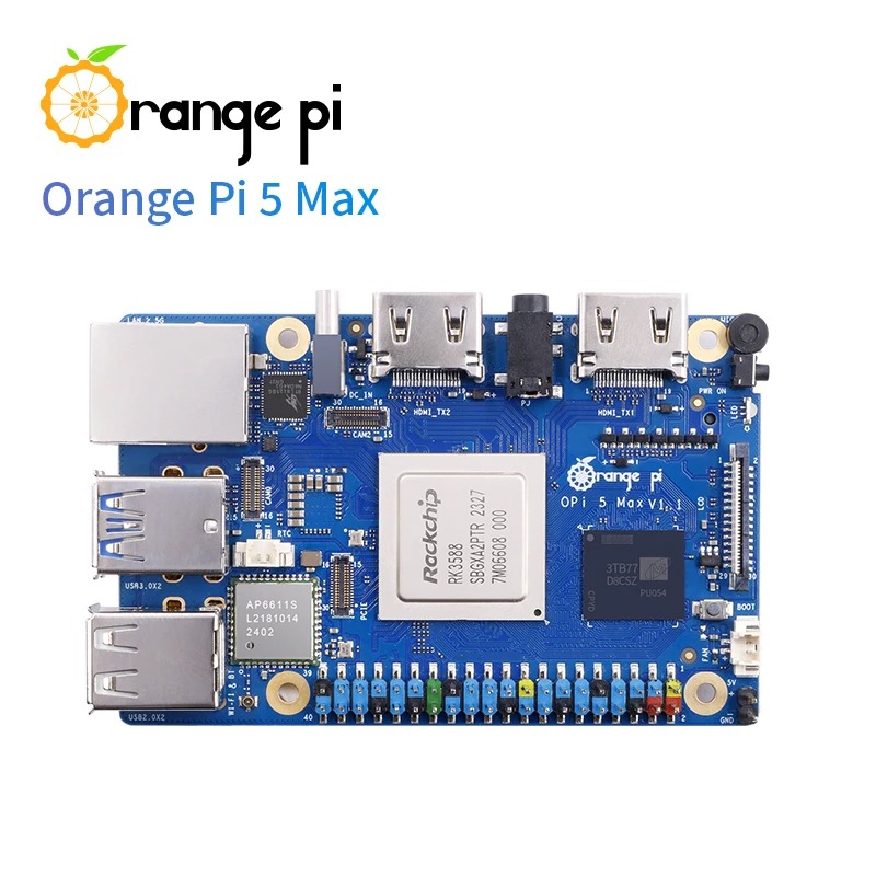 RoRuSOrange Pi 5 Max 16GB V1.5 - đánh giá và giá Rk3588 Mini Pc Board