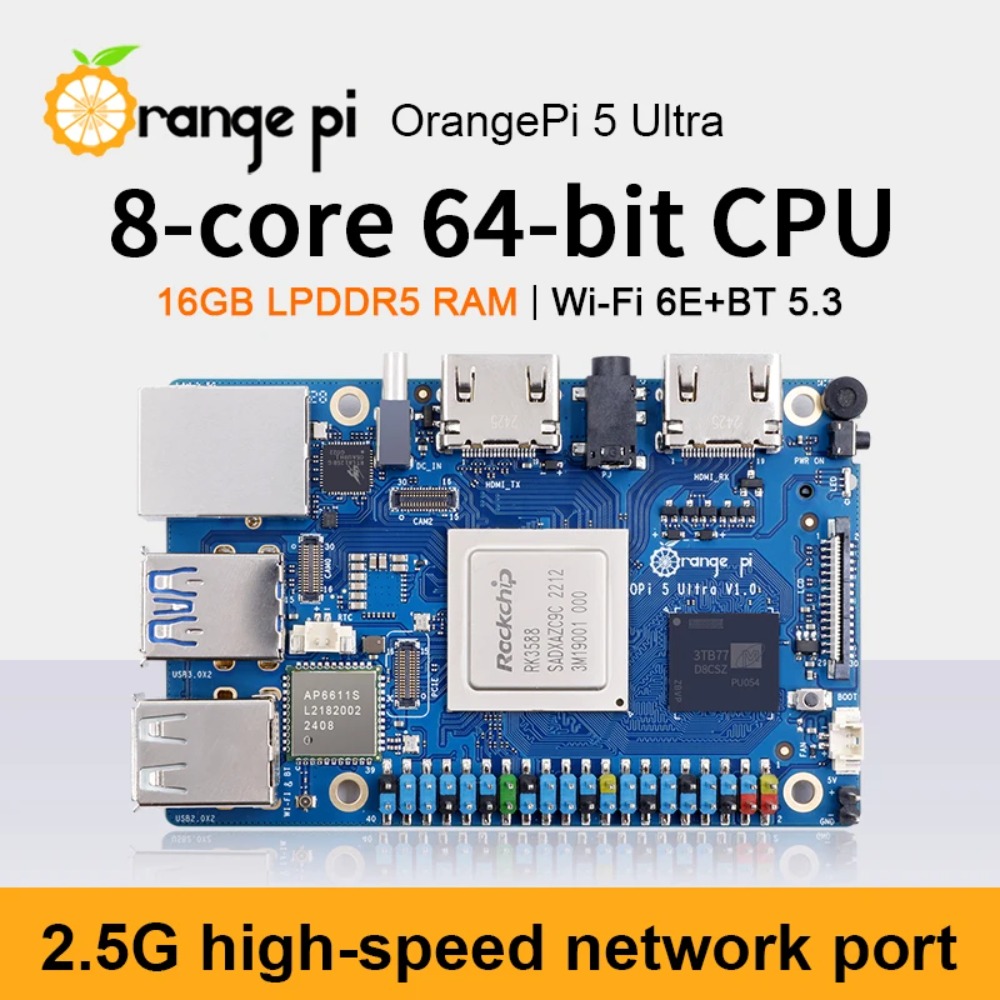 AvaCoreOrange Pi 5 Ultra 16G R - đánh giá và giá Rk3588 Mini Pc Board