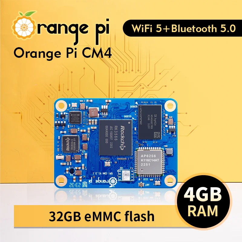 VivacpOrange Pi CM4 4GB RAM 32 - đánh giá và giá Compute Module 4 32Gb Wifi